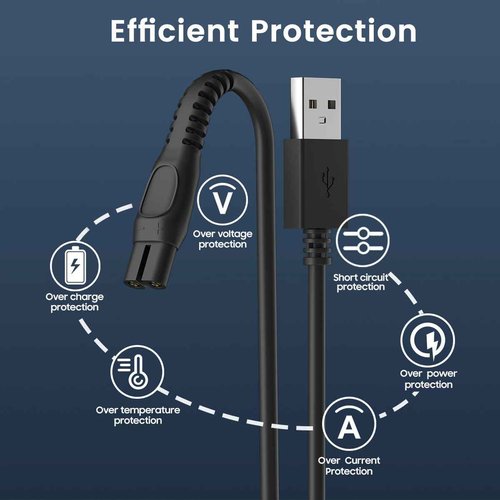 Charger Stand Compatible with Philips Norelco Shaver S7887/82 S5880/81 S7885/85 X9000/90 XP9204/85 S7886/84 X9002/82 XP9201/88 S7889/91 S9987/85 X9001/91 XP9203/81 S9606/80 S8696/86 XP9200/82 X9001/81