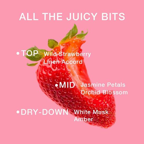 Clean Beauty Perfume Duo, Full & Travel Size, Strawberry Fields Scent, Juicy Berry Notes, Layering, Giftable Fragrance Set