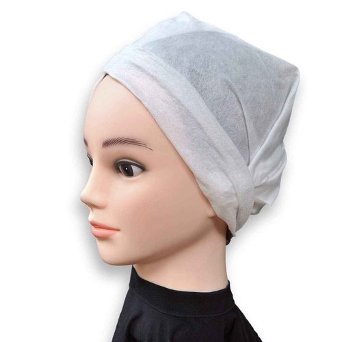 DAVELEN Essential Disposable Hair Towels for Women, 32 inch X 16 inches Each, Super Absorbent Quick Dry Hair for Drying Curly, Long & Thick Hair (White) (50)