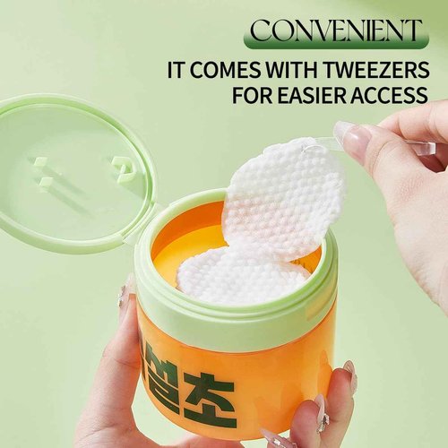 Korean Cica Toning Pads | Gentle Exfoliating Treatment for Dark Spots, Wrinkles & Redness | Brighter, Anti-Aging & Soothing Formula with Centella Asiatica (100 Count)