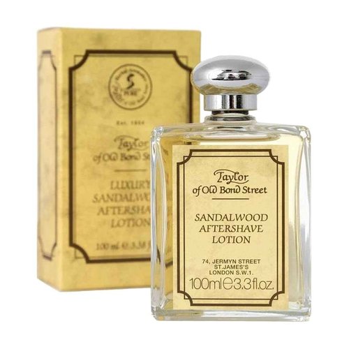 Taylor of Old Bond Street Luxury Aftershave Lotion, Sandalwood, 1.06-Ounce
