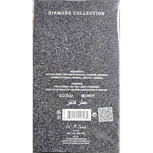 Jo Milano Game of Spades Diamond Parfum Spray, 3.0 Ounce (Unisex)