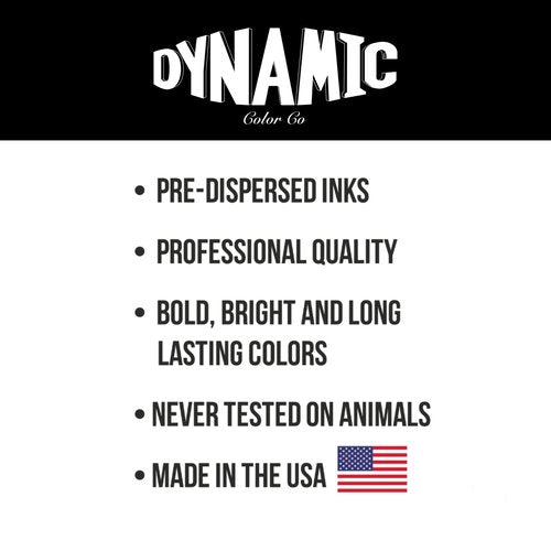 Dynamic Color Co Burgundy Red Tattoo Ink: Vibrant, Sterilized, Vegan & USA-Made Since 1990 – Trusted by Artists Worldwide (4oz Bottle)