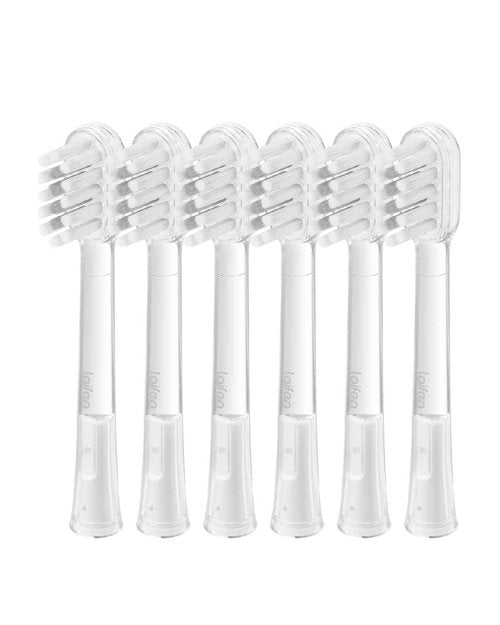 Laifen Cushioned Toothbrush Heads 6 Pack, New 2025 Version Replacement Heads Compatible with Wave/Wave Special Electric Toothbrush (Gum Care)