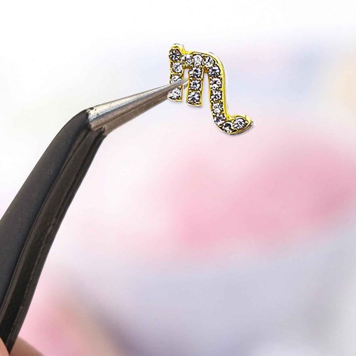 JERCLITY 20pcs Gold Alloy Scorpio Zodiac Nail Charms 10pcs Scorpio Sign Symbols Nail Charms 10pcs Scorpio Constellation Words Nail Charms for Nails（Scorpio Dates: October 24 to November 22）, JSP436