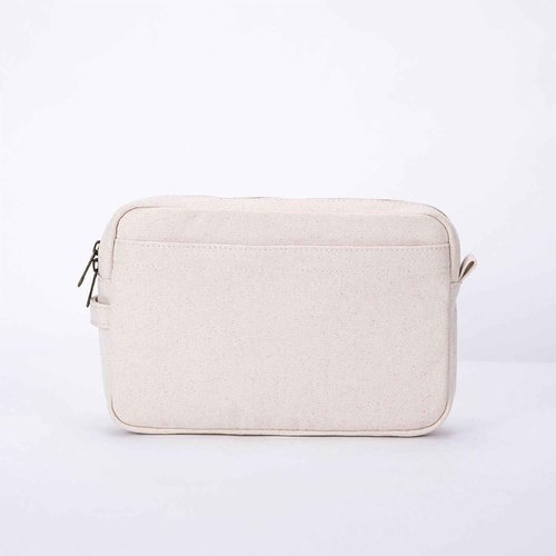 YONBEN Storage Bag-arge Cosmetic Bag for Women, Travel Makeup Bag, Zip Up Bag, Cute Makeup Bag - Pure Cotton Canvas - Can be Suspended - Perfect Storage for Cosmetics
