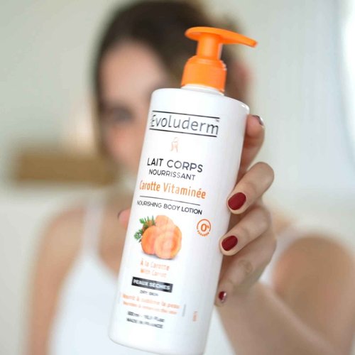 Carrot Vitaminized Nourishing Body Milk by Evoluderm