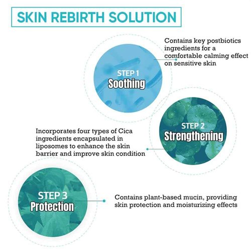LEADERS Cosmetics Calming Biotics Ampoule - 30ml/1.01 Fl Oz Soothing and Deep Hydrating for Sensitive Skin Reinforces Skin Barrier