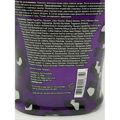 Supre - Snooki Ultra Dark 70X Black Bronzer w/ Skin Firm & Toning - 12 fl oz