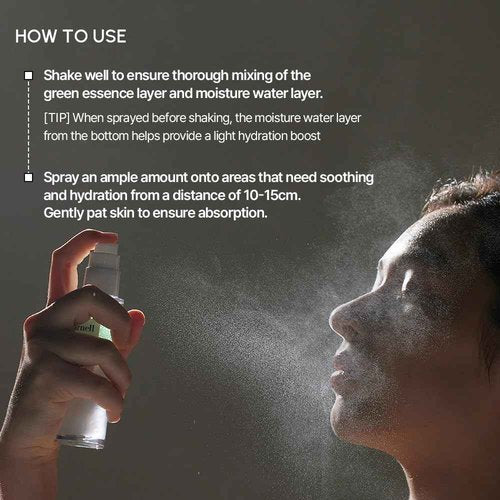 Parnell Cicamanu Serum Mist - Centella Asiatica, Hyaluronic Acid, Ceramide, LHA, Balancing Oil, Moisturizing and Soothing for Radiant Skin (1.69 Fl Oz / 50ml)