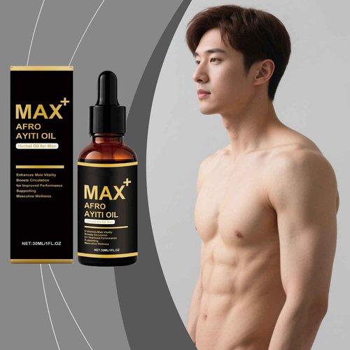 Max+ Afro Ayiti Oil, Natural Herbal Oil