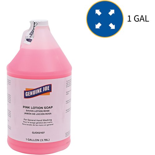 Genuine Joe GJO02107 Pink Lotion Soap