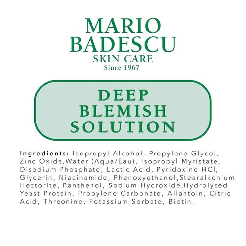 Mario Badescu Anti Acne Serum & Deep Blemish Solution Set – Salicylic Acid Pore Cleanser Serum & Niacinamide Spot Solution for Oily, Combination, and Congested Skin Care Bundle