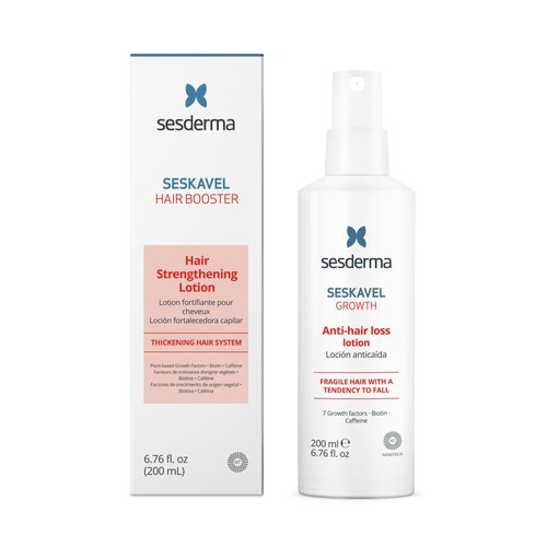 Sesderma SESKAVEL GROWTH Anti Hair Loss Lotion, Hair Loss Solution for Stronger Hair and Active Growth, 6.8 fl oz.