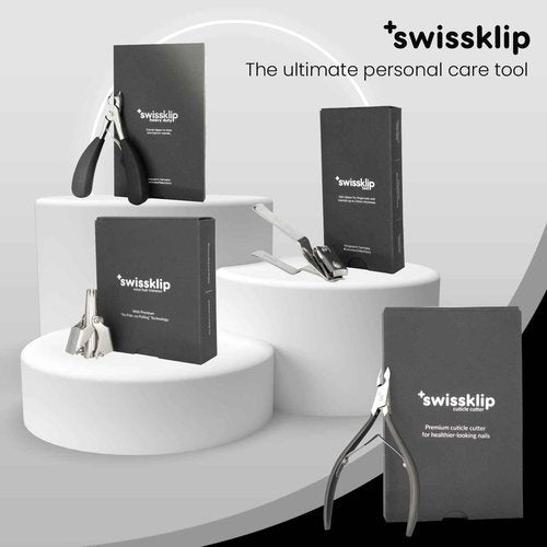 Swissklip Cuticle Trimmer, Cuticle Remover, White Elephant gifts, Cuticle Nippers, Cutter, Nail Nipper used along with Cuticle Pusher Tool, Nail Cuticle Trimmer
