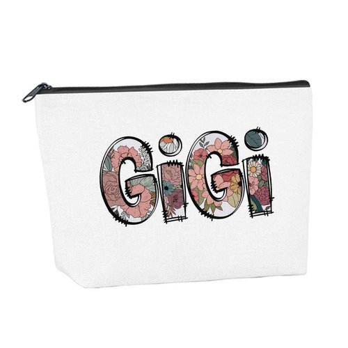 Gifts for Gigi Makeup Bag Mother's Day Birthday Christmas Appreciation Gigi Makeup Pouch Gift for Grandma Make Up Bags for Women Cosmetic Bags Presents for Grandma (1 Pcs)