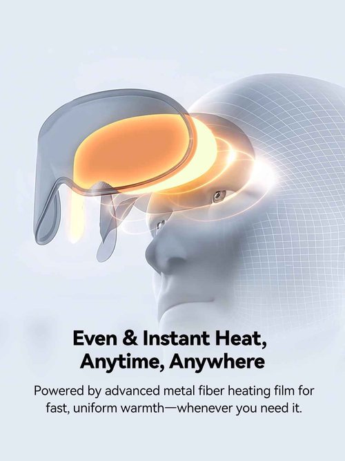 Heated Eye Mask for Dry Eyes, Improved Sleep, Warm Eye Compress for MGD, Dry Eye Syndrome, Chalazion Blepharitis Stye Eye Treatment, Steam Moist to Unclog Glands (Black)