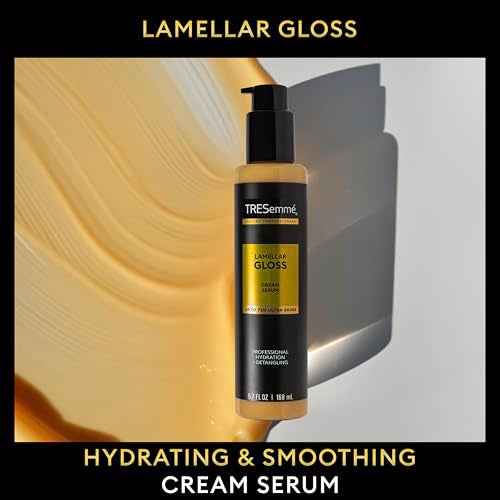 TRESemm? Hydrating & Detangling Cream Serum Lamellar Gloss Ultra Shine Up to 72H 5.7 Fl Oz