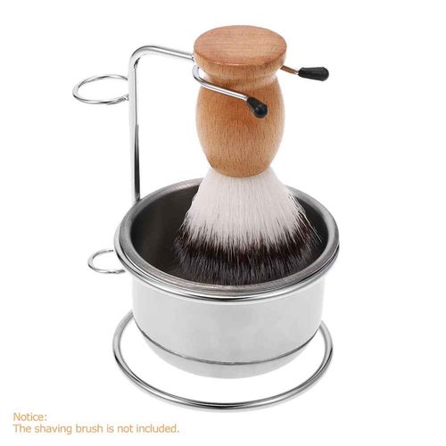 Anself 2 in 1 Shaving Bowl, Men's Shaving Set, Shaving Cup + Men's Shaving Blade Holder, Soap, Bowl, Shaving Holder …