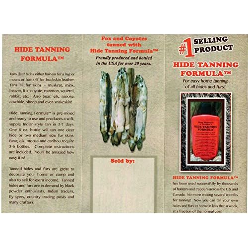 Knoblochs Deer Hunter's & Trapper's Hide & Fur Tanning Formula Multi Pack
