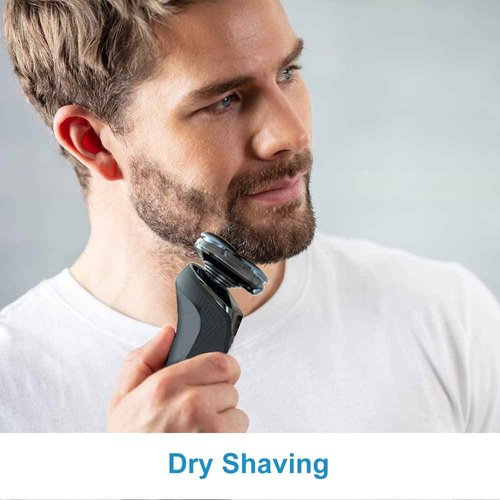 SH50 Replacement Heads for Philips Norelco 5000 Series (S5xxx, AT7xx, AT8xx, PT7xx, PT8xx) - Electric Shaver Blades & Cutters Compatible with Series 5000, AquaTouch, PowerTouch Shavers 6-Pack