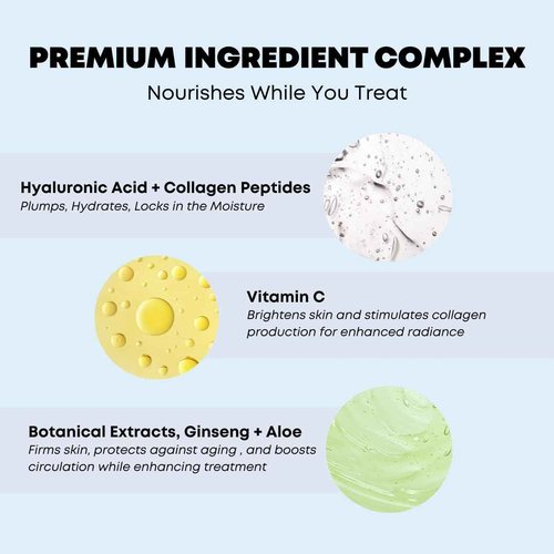 PRAIMY Glow Rose Conductive Gel – Premium Microcurrent, RF & EMS Gel with Hyaluronic Acid, Collagen & Vitamin C – Luxury Skincare Primer for Beauty Devices, 3.3 fl oz Pump