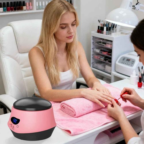 Nail Polish Remover Machine Upgraded Electric Steam Remover Portable Automatic Gel Nail Polish Remover for Home and Salon Use (1)