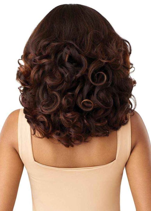 Outre Melted Hairline - Kinky Soft Edges - Kinky Soft 2 (BROWN COPPER SWIRL)