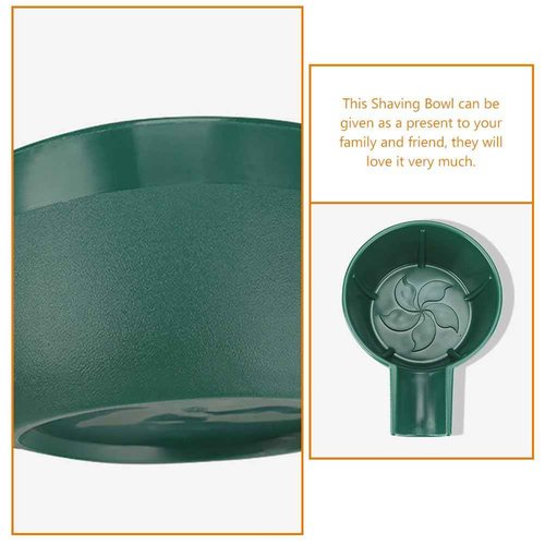 FRCOLOR Shaving Soap Bowl Shaving Cream Bowl Multi-use Shave Bowl Shaving Bowl for Men 6.29x4.72x2.36 Inches