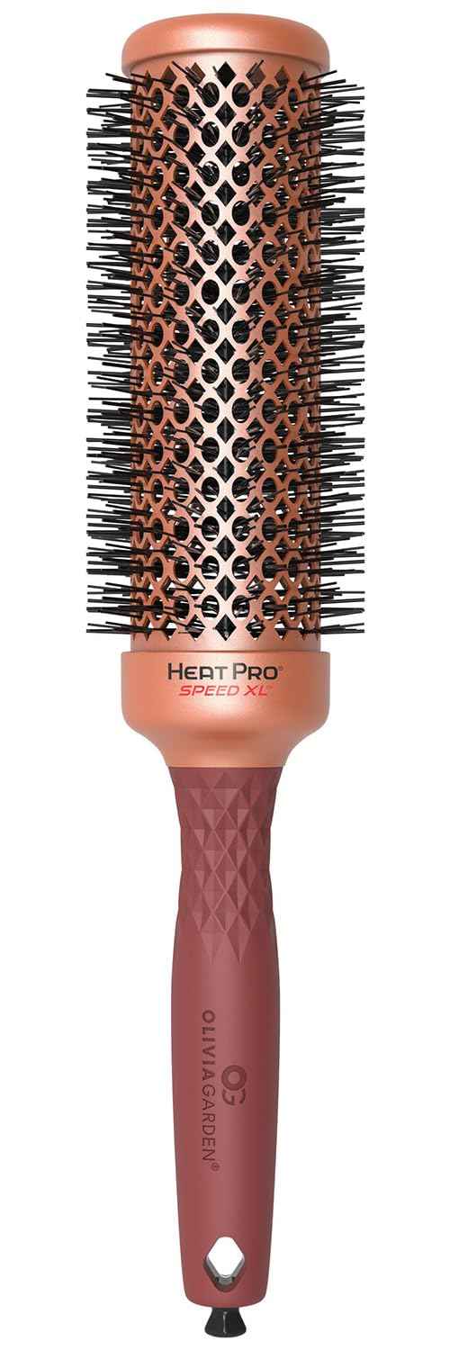 Olivia Garden HeatPro Speed XL Non-Electrical Fast-Drying Round Thermal Brush – 1 3/4” Barrel