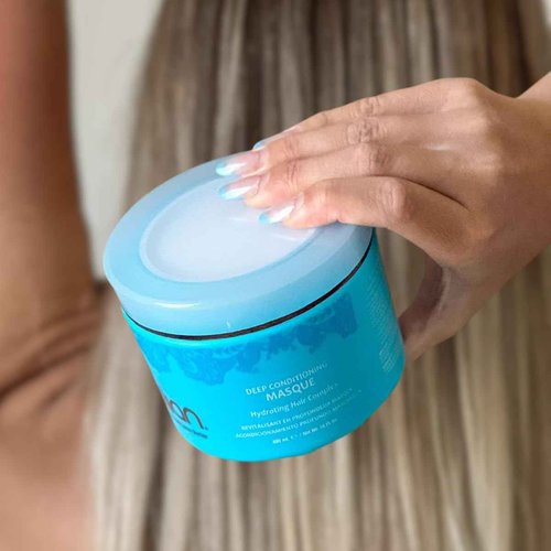 Pure Brazilian Deep Conditioning Masque with Brazilian Keratin, Acai & Arginine, Deep Conditioner Hair Treatment, 8 Fl Oz