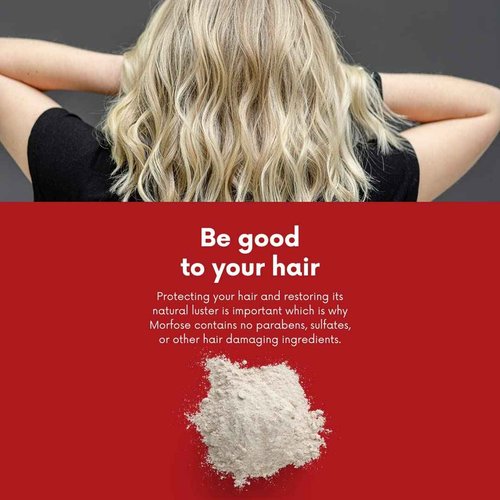 Morfose Professional Bleaching Powder 450 g / 15.8 oz Red Bleaching Powder Hairdressing Supplies Hair Brightener Salon Hairdresser Bleaching