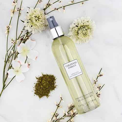 Vera Wang Embrace Body Mist Spray for Women, Green Tea & Pear Blossom, 8 Fluid Oz