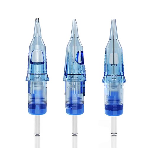 Emalla Tattoo Cartridge Needles - 20Pcs ELIOT Pro Tattoo Needles Round Liner 1207RLL Standard Tattoo Cartridges 0.35mm for Machine Artists Tattoo Supplies