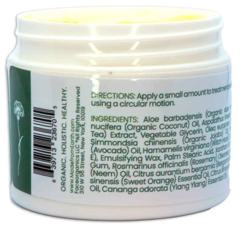 Made from Earth Pure Aloe Vera Treatment with Organic Coconut, Organic Olive Oil & Vitamin E