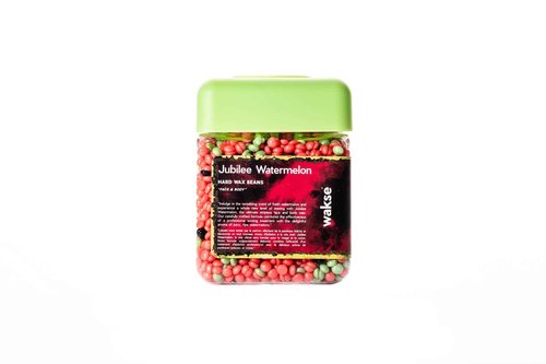 walse Watermelon Jubilee Hard Wax Beans, For Face and Body Hair Removal, 12.8oz, Watermelon Scented