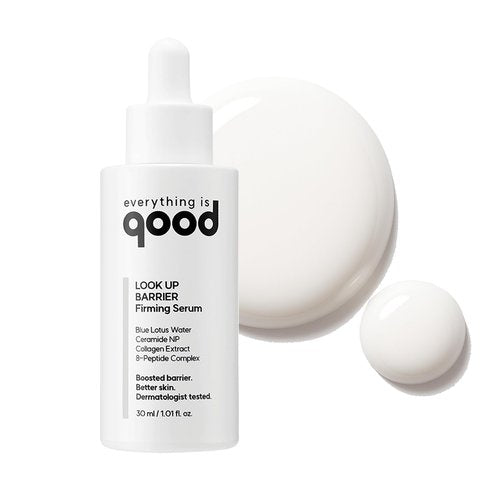 everything is good LOOK UP BARRIER Firming Serum– Vegan Collagen Peptide Hydrating Formula