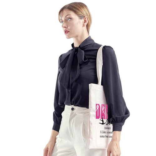 Dance Sister Cosmetic Bag Dancing Gift Ballet Dancer Gift Little Sister Big Sis Gift Gifts For Dance Sister (DANCE sister tote bag)