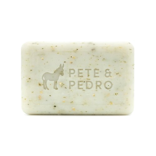 Pete & Pedro FROST Body & Balls Powder & FRESH Natural Body Bar Soap Combo – Talc-Free Ball Powder for Men 4.4 oz | Hydrating & Exfoliating Soap Bar Shea Butter & Pumice 5 oz | Eliminates Sweat & Odor