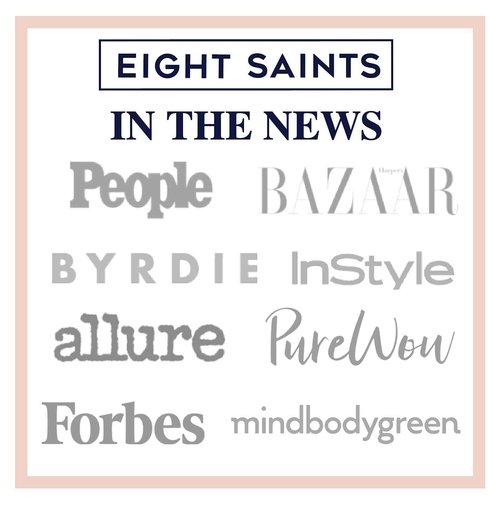 Eight Saints Bright Side Cream Facial Cleanser, Moisturizing Non-Foaming Daily Face Wash, Natural and Organic, Gentle and Effective Facial Cleanser, Makeup Remover, Nourishing and Hydrating, 6.7oz