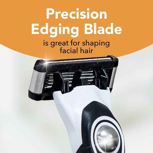 BIC Flex 5 Refillable Men's 5 Blade Razors Refills, Durable Blades, Precision Edging, 12 Refill Cartridges