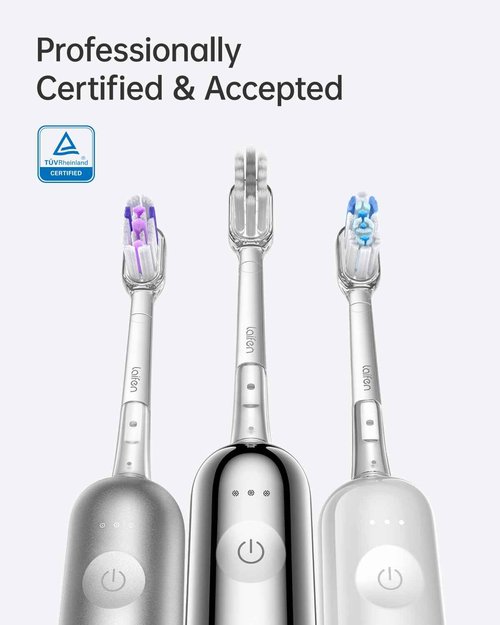 Laifen Cushioned Toothbrush Heads 6 Pack, New 2025 Version Replacement Heads Compatible with Wave/Wave Special Electric Toothbrush (Gum Care)