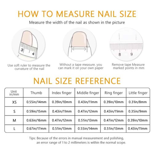 ArtiPrint Press on Nails Set with Emerald Green Large Rhinestones Butterfly Easy to Apply & Gentle on Nails, Women’s Dramatic Cosplay, Gift Box Included (DM024, S)