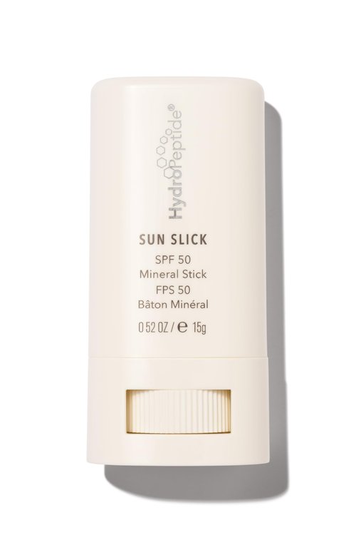 HydroPeptide Sun Slick SPF 50 Mineral Sunscreen Stick with Reparative Peptides, 0.52 Ounce (15g)