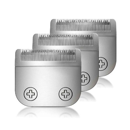 59300 Stainless Steel Replacement Detachable 30mm Standard Blade Compatible with WHAL All in One Lithium Ion Trimmer 9864/9864SS/9686/9818A/9854L/9876L/9854/WSS3L/SS2L etc (3 Pack)