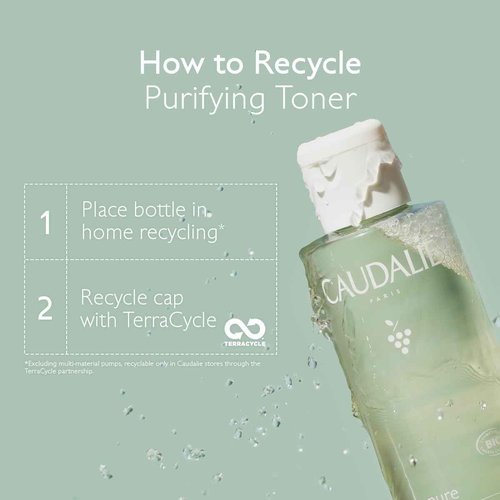 Caudalie Vinopure Natural Salicylic Acid Pore Minimizing Toner, 6.7 Ounce