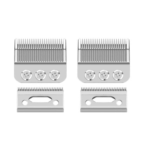 Professional 3 Hole Standard Clipper Replacement Blade Compatible with Wahl Designer, Senior, Cordless Designer, and Pilot clippers (2 Pack)
