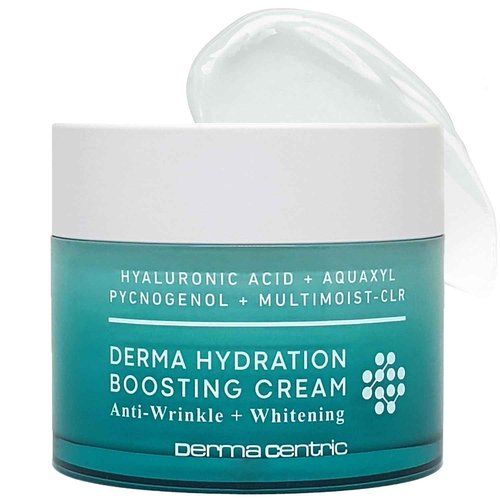 DERMACENTRIC Hydration Boosting Water Gel – Lightweight Korean Skincare Moisturizer with Hyaluronic Acid for Soft, Radiant-Looking Skin – For All Skin Types (1.69 oz)