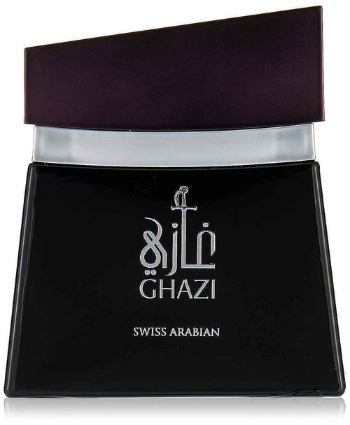 GHAZI, Eau de Parfum 100mL | Citrus, Floral Fragrance for Men with a Woody Finish | Musk, Tonka, Sandalwood, Guaiac Wood, Amber | by Perfume Artisan Swiss Arabian Oud | Intense Cologne/Toilette Spray