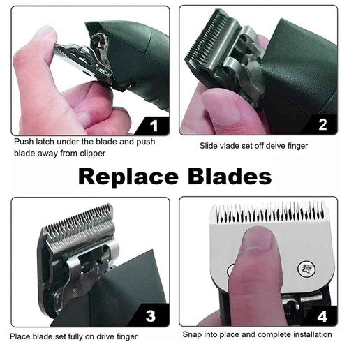 PAI4LEISI Rplacement Clipper Blade Compatible with Oster Detachable Classic 76 Octane Clipper, Size #0000, (0.25mm) fit for Detachable Blade Clippers